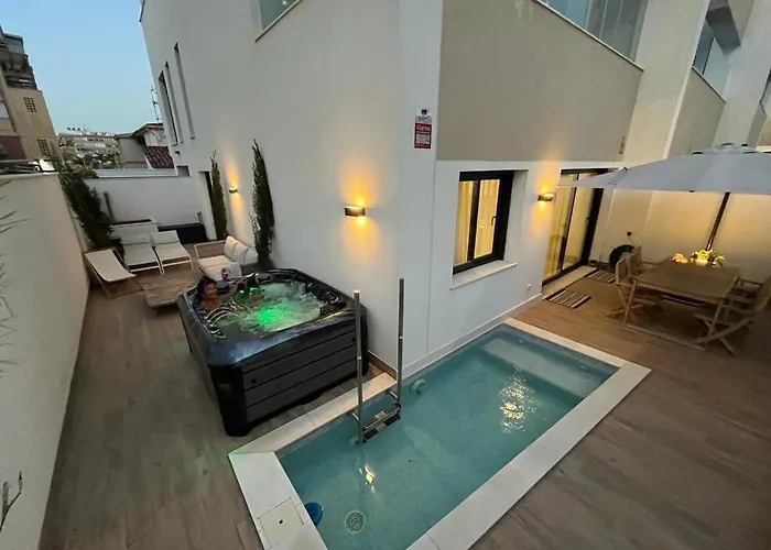 Апартаменты Terrazas Del Mar With Pool Торремолинос